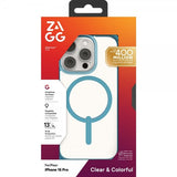 ZAGG iPhone 16 Pro Cover Santa Cruz Snap Retro Blue