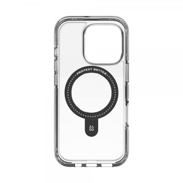 ZAGG iPhone 16 Pro Cover Santa Cruz Snap Ring Stand Sort