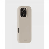 holdit iPhone 16 Pro Cover Silikone Light Beige