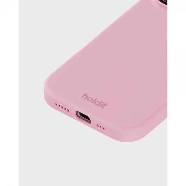 holdit iPhone 16 Pro Cover Silikone Rosa