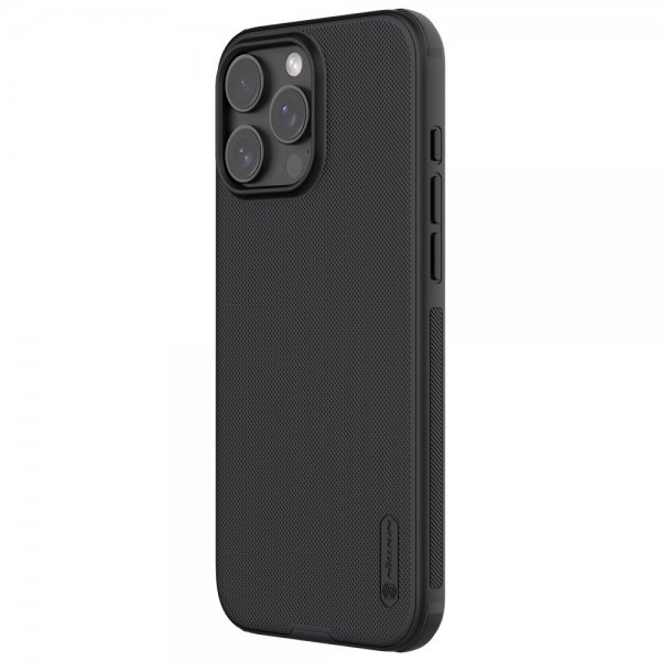 Nillkin iPhone 16 Pro Cover Super Frosted Shield Pro MagSafe Sort