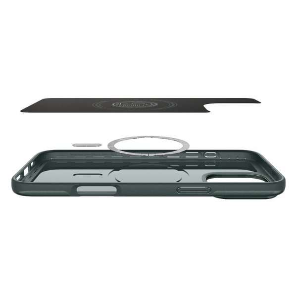 Spigen iPhone 16 Pro Cover Thin Fit MagFit Abyss Green