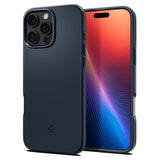 Spigen iPhone 16 Pro Cover Thin Fit MagFit Metal Slate