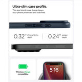 Spigen iPhone 16 Pro Cover Thin Fit MagFit Metal Slate