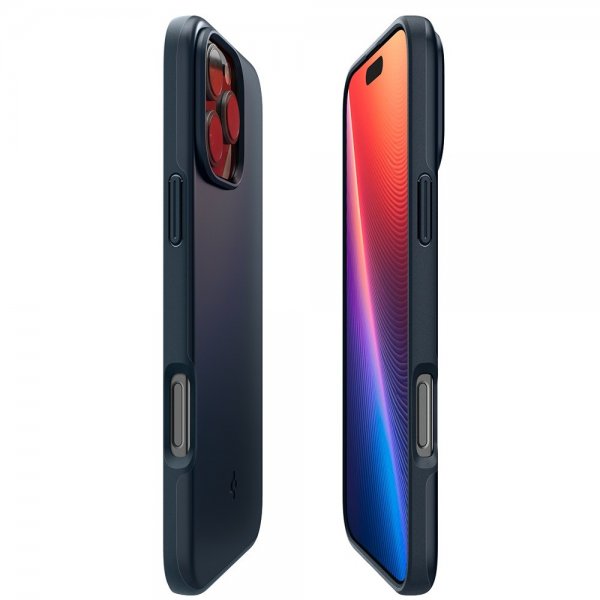 Spigen iPhone 16 Pro Cover Thin Fit MagFit Metal Slate