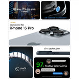 Spigen iPhone 16 Pro Cover Thin Fit MagFit Metal Slate
