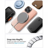 Spigen iPhone 16 Pro Cover Thin Fit MagFit Rose Titanium