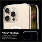 Spigen iPhone 16 Pro Cover Thin Fit T MagFit Clear White