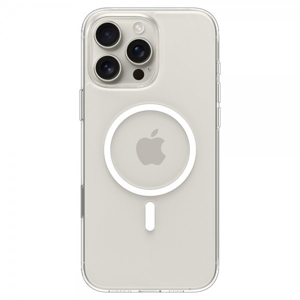 Spigen iPhone 16 Pro Cover Thin Fit T MagFit Clear White