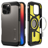 Spigen iPhone 16 Pro Cover Tough Armor MagFit Gunmetal