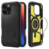 Spigen iPhone 16 Pro Cover Tough Armor MagFit Sort