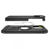 Spigen iPhone 16 Pro Cover Tough Armor MagFit Sort