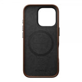 Nomad iPhone 16 Pro Cover Traditional Leather Case Brun