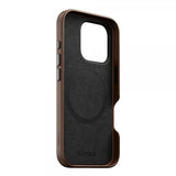 Nomad iPhone 16 Pro Cover Traditional Leather Case Brun