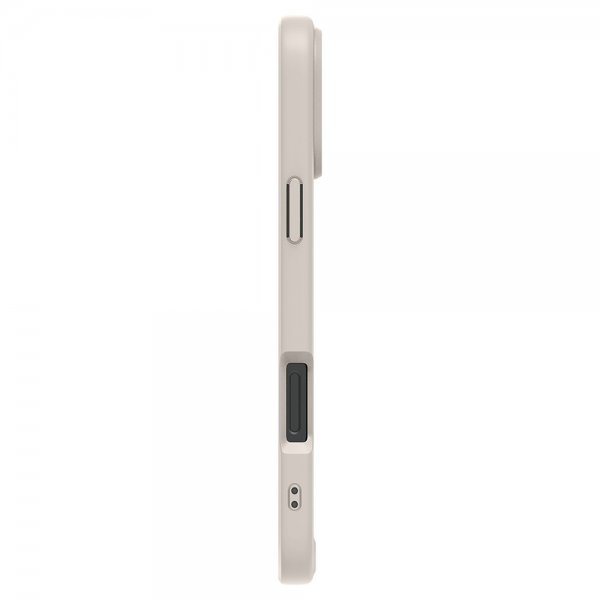 Spigen iPhone 16 Pro Cover Ultra Hybrid MagFit Frost Natural Titanium