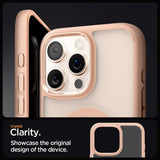 Spigen iPhone 16 Pro Cover Ultra Hybrid MagFit Frost Rose Titanium