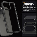 Spigen iPhone 16 Pro Cover Ultra Hybrid Mat Sort