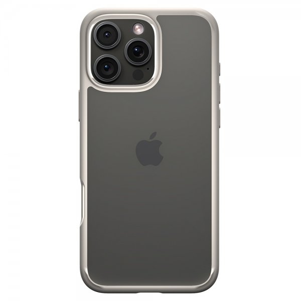 Spigen iPhone 16 Pro Cover Ultra Hybrid Natural Titanium