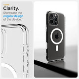 Spigen iPhone 16 Pro Cover Ultra Hybrid T MagFit Clear White