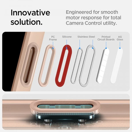 Spigen iPhone 16 Pro Cover Ultra Hybrid T MagFit Frost Rose Titanium