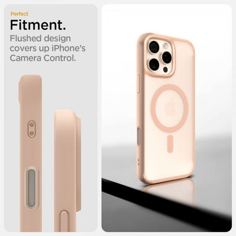 Spigen iPhone 16 Pro Cover Ultra Hybrid T MagFit Frost Rose Titanium