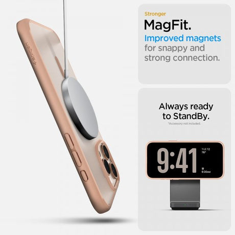 Spigen iPhone 16 Pro Cover Ultra Hybrid T MagFit Frost Rose Titanium