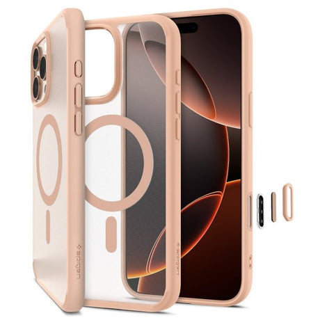 Spigen iPhone 16 Pro Cover Ultra Hybrid T MagFit Frost Rose Titanium