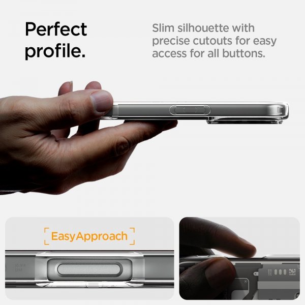 Spigen iPhone 16 Pro Cover Ultra Hybrid Zero One MagFit Natural Titanium