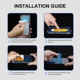 Enkay iPhone 16 Pro Skærmbeskyttelse med Monteringsramme Easy Install