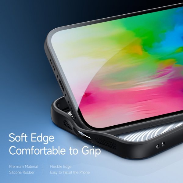 Dux Ducis iPhone 16 Cover Aimo Series MagSafe Kickstand Sort