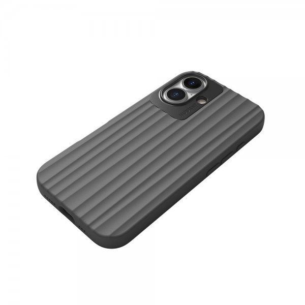 Nudient iPhone 16 Cover Bold MagSafe Storm Black