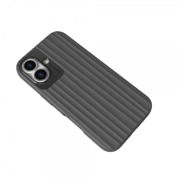 Nudient iPhone 16 Cover Bold MagSafe Storm Black