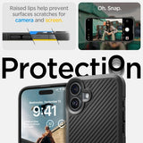 Spigen iPhone 16 Cover Core Armor Mat Sort