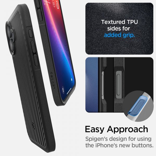 Spigen iPhone 16 Cover Core Armor Mat Sort