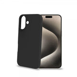 Celly iPhone 16 Cover CROMO Sort