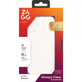 ZAGG iPhone 16 Cover Crystal Palace Transparent