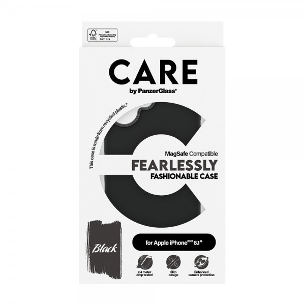 CARE by PanzerGlass iPhone 16 Cover Fashionable MagSafe Sort