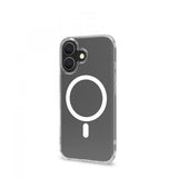 Celly iPhone 16 Cover GELSKINMAG MagSafe Transparent Hvid