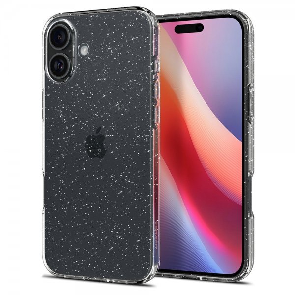 Spigen iPhone 16 Cover Liquid Crystal Glitter Crystal Quartz