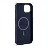 Fastgjort iPhone 16 Cover MagLæder Blå