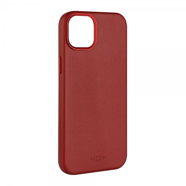 Fixed iPhone 16 Cover MagLeather Rød