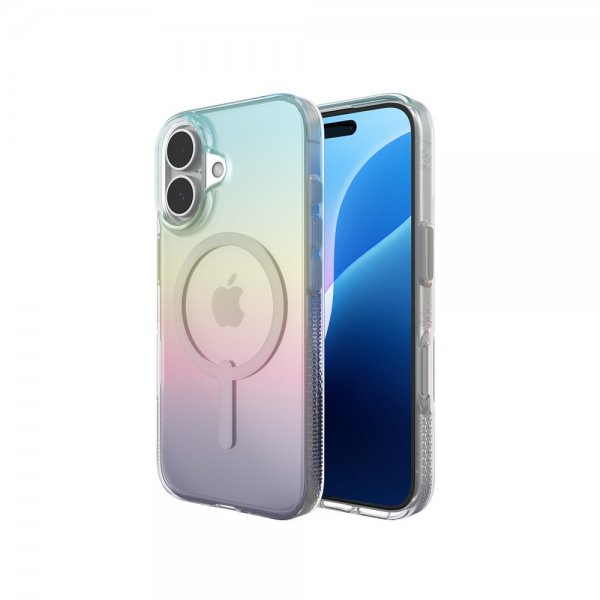 ZAGG iPhone 16 Cover Milan Snap Iridescent
