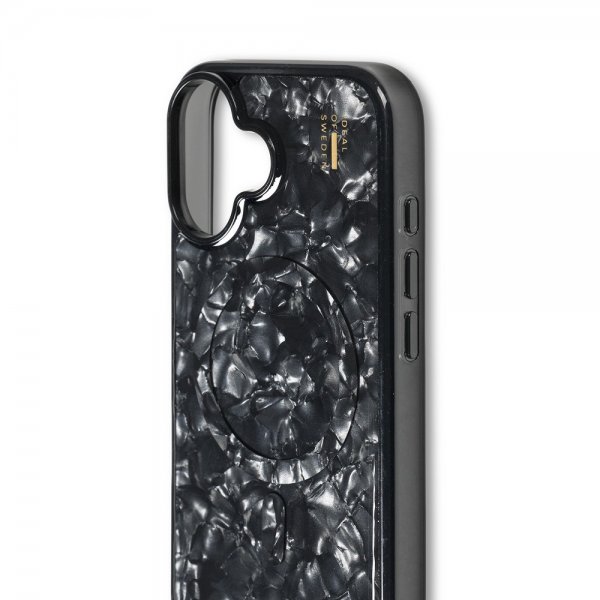 Ideal of Sweden iPhone 16 Cover Pearlised Case MagSafe Sort