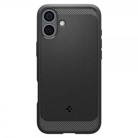 Spigen iPhone 16 Cover Rugged Armor MagFit Mat Sort