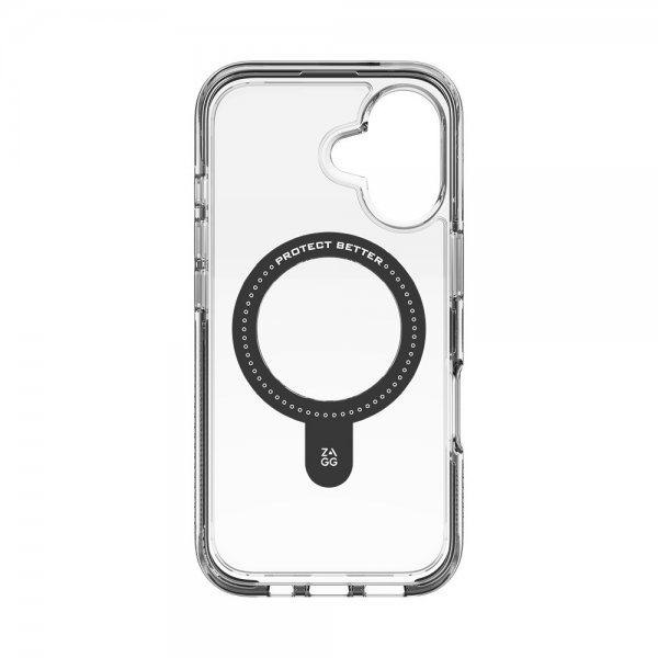 ZAGG iPhone 16 Cover Santa Cruz Snap Ring Stand Sort
