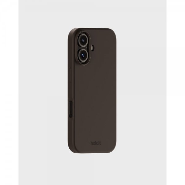 holdit iPhone 16 Cover Silikone Chocolate
