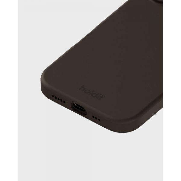 holdit iPhone 16 Cover Silikone Chocolate
