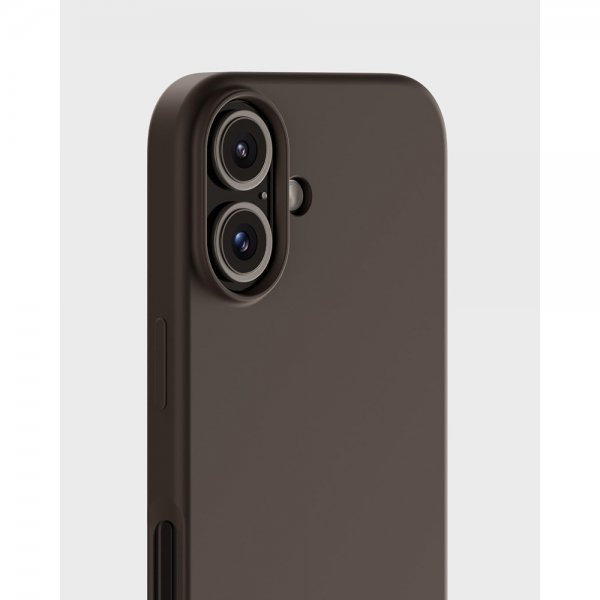holdit iPhone 16 Cover Silikone Chocolate