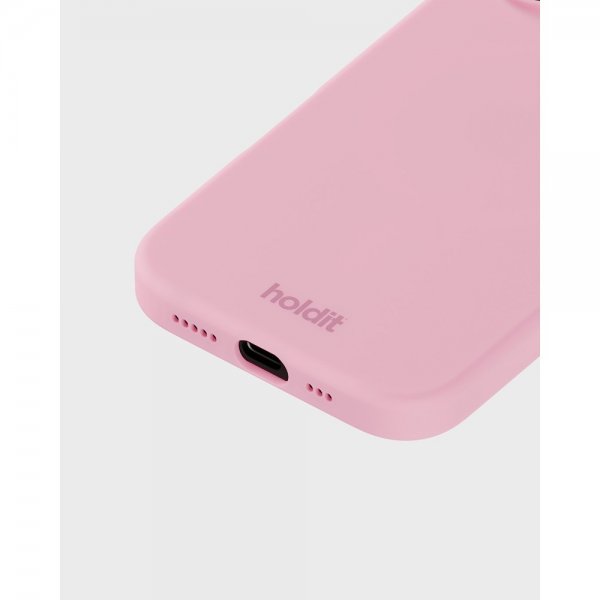 holdit iPhone 16 Cover Silikone Rosa