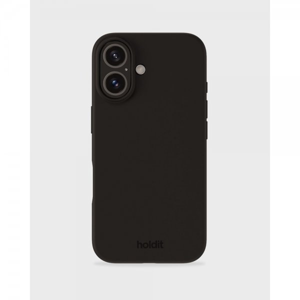 holdit iPhone 16 Cover Silikone Sort